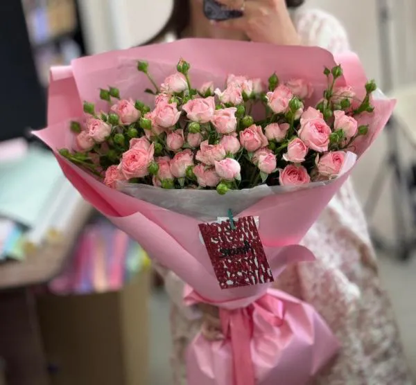 В розовых оттенках